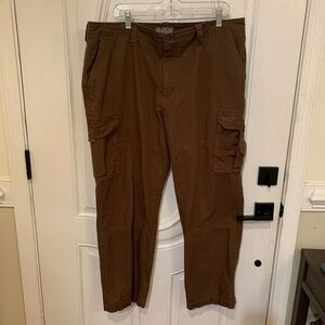 GUESS Men's Tan Cargo Pants